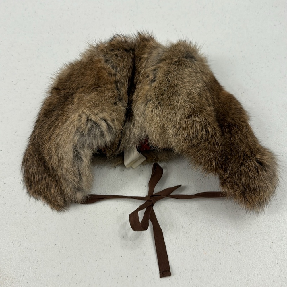 Bonpoint Rabbit Fur Girls Hat - Picture 4 of 5